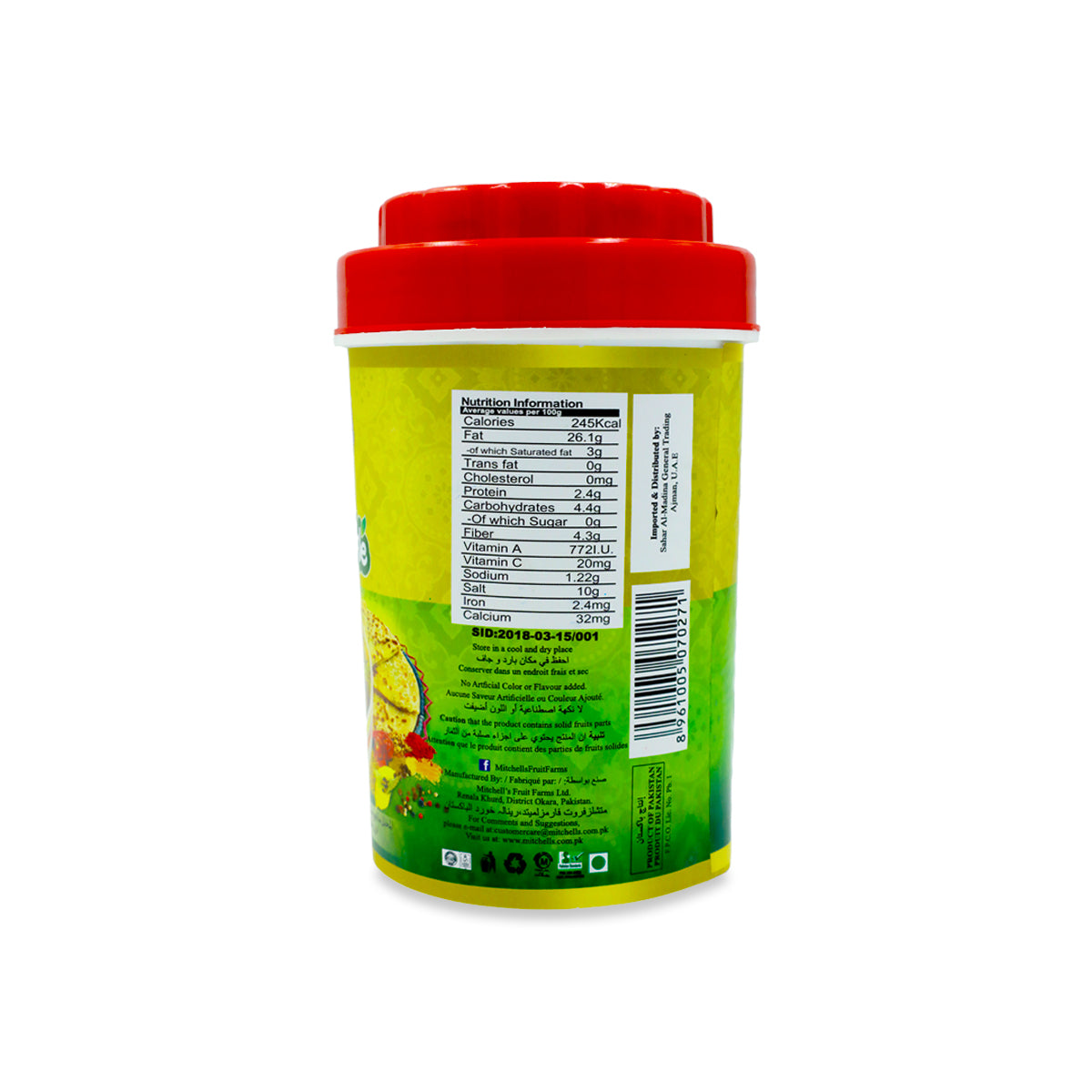 Mitchells Mango Hydrabadi Pickle 1Kg