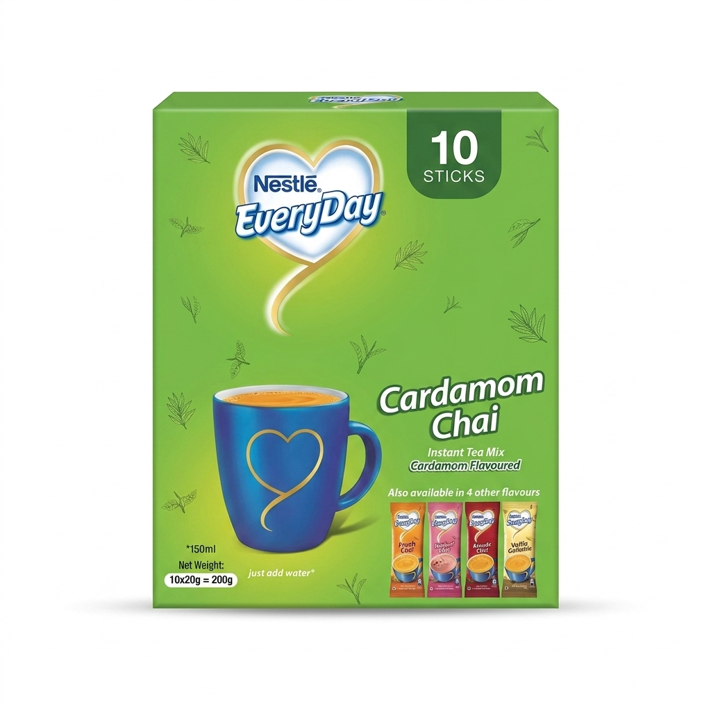 Nestle Everyday Cardamom Chai (10 Pcs Box 200G)
