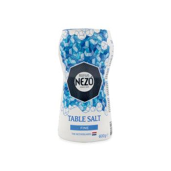 Nezo Fine Table Salt 600G Jar - Purity and Convenience