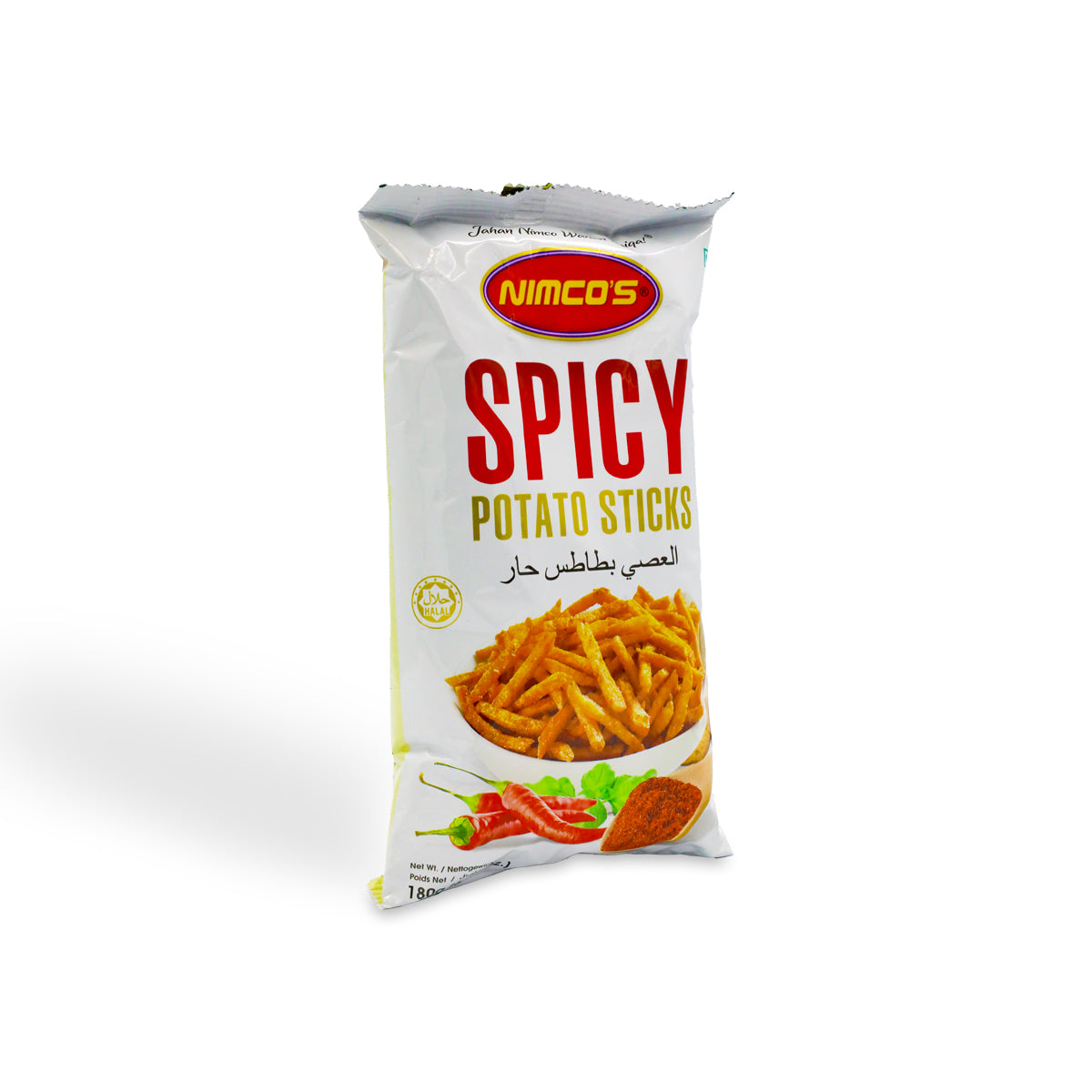 Nimco Spicy Potato Sticks 180G 
