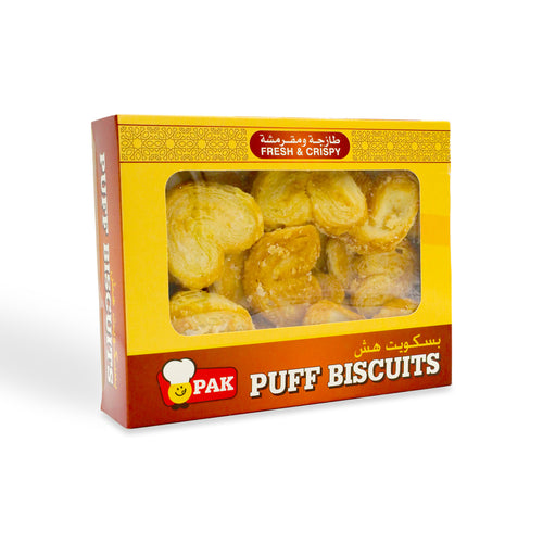 Pak Puff Biscuits Heart 330G