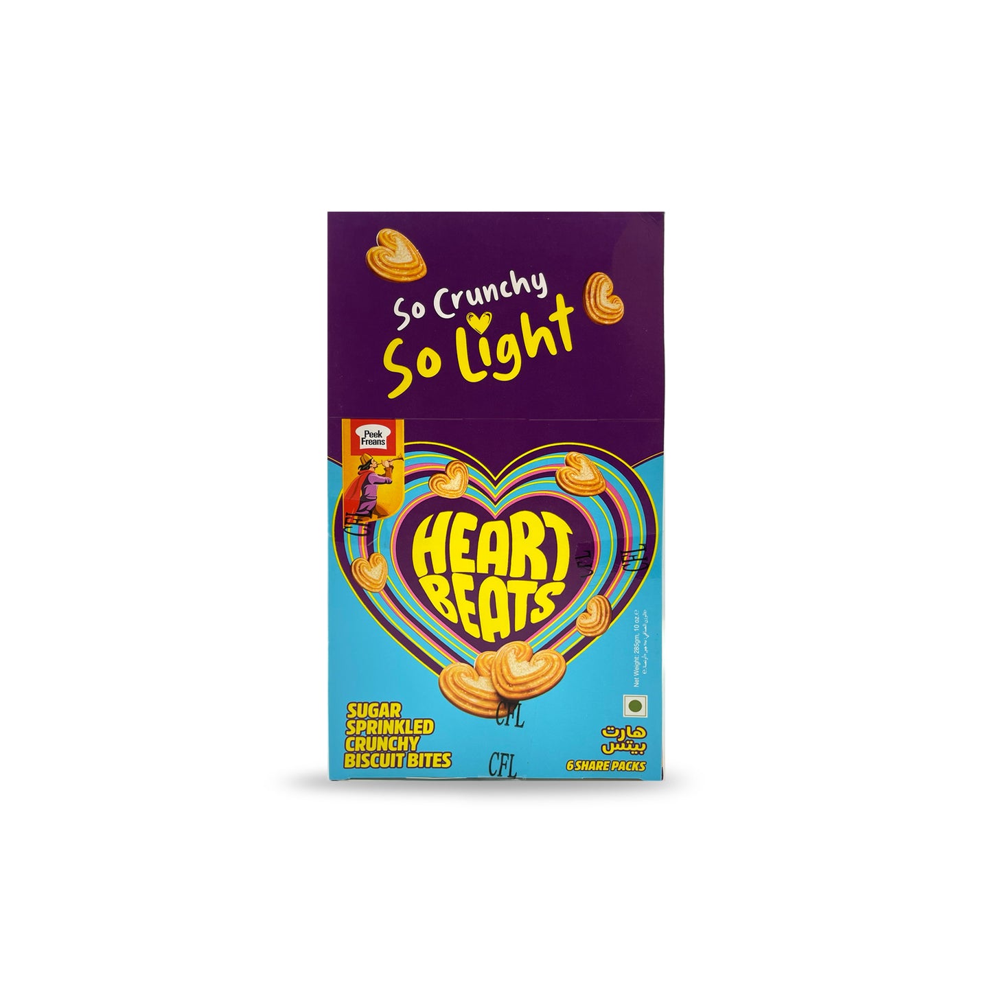 Peek Freans Heart Beats 6Pc Box