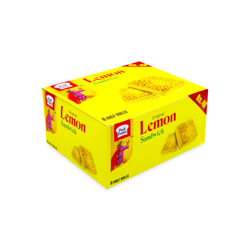 Peek Freans Lemon Sandwich Half Roll 8Pcs box