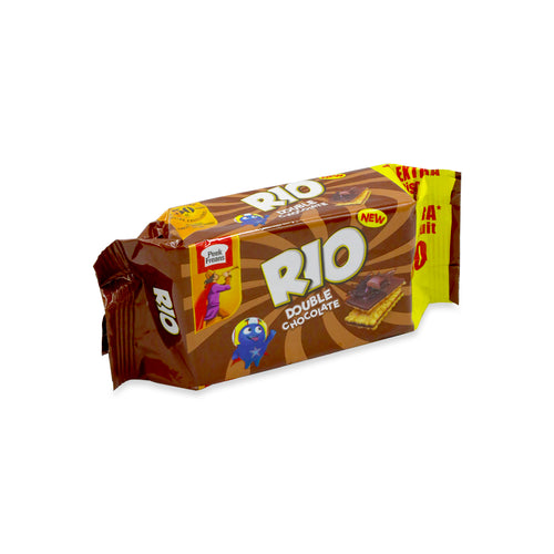 Rio Double Choco Half Roll - Indulgent Chocolate Experience