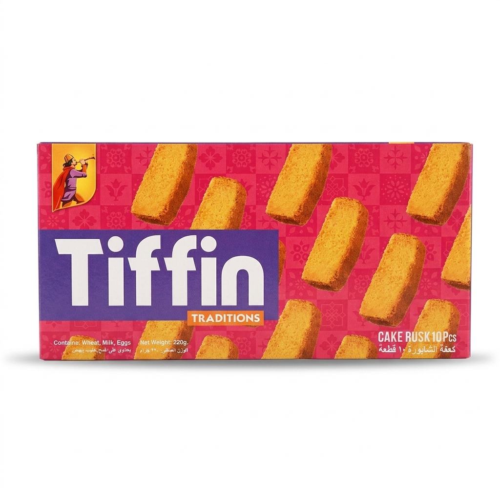 Peek Freans Tiffin Cake Rusk 220G (10Pc)