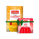 Rafhan Mango Custard & Rafhan Strawberry Jelly Deal