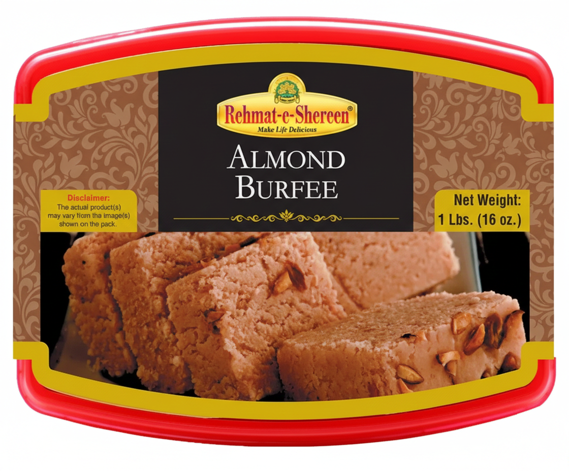 Rehmat E Shereen Almond Burfee 454G