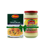 Shan Chicken Biryani & Laziza Ginger Garlic Paste Bundle Deal