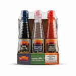 Shangrila Soy Sauce, Chilli Sauce & Vinegar Trio Pack 275ML