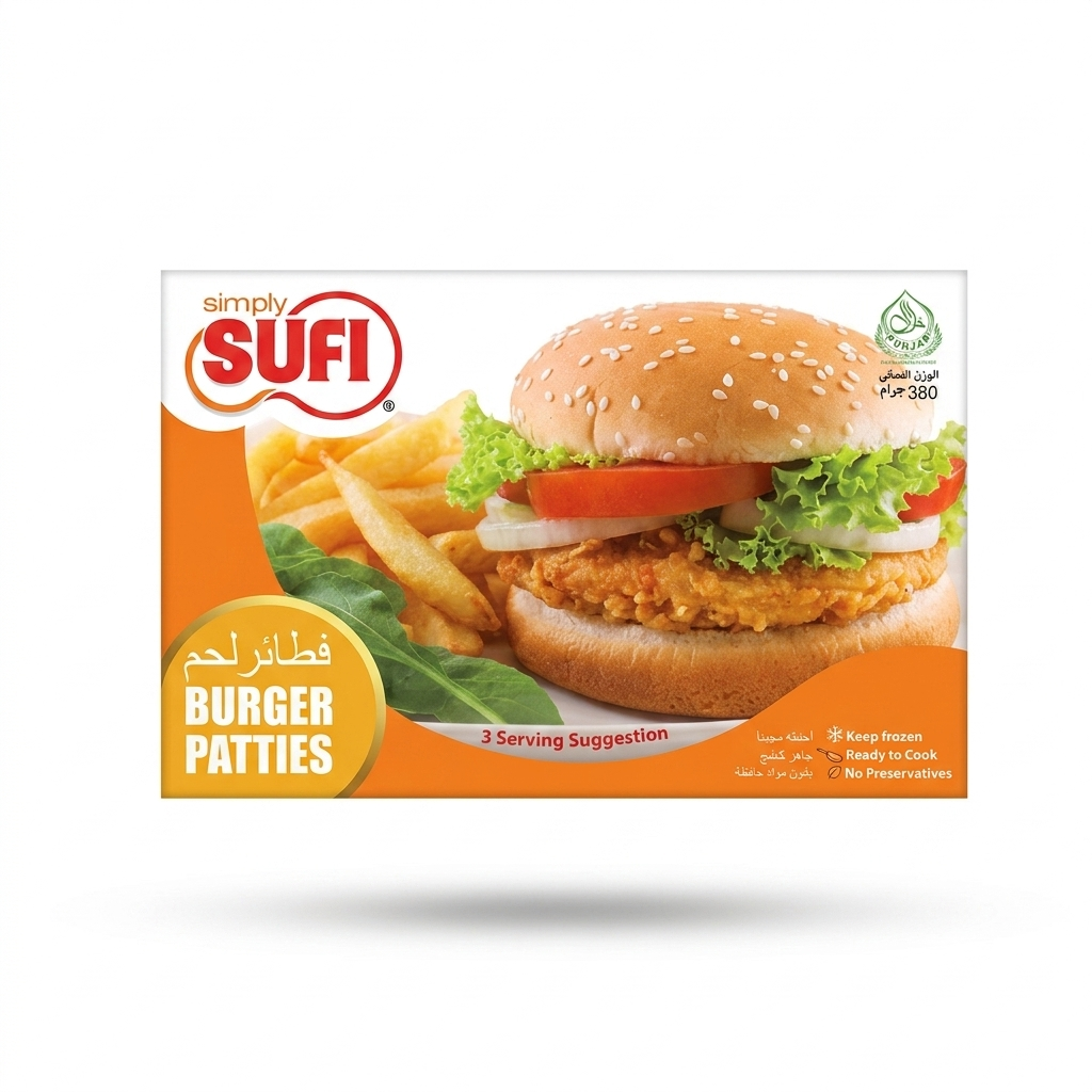 Sufi Burger Patties 330G