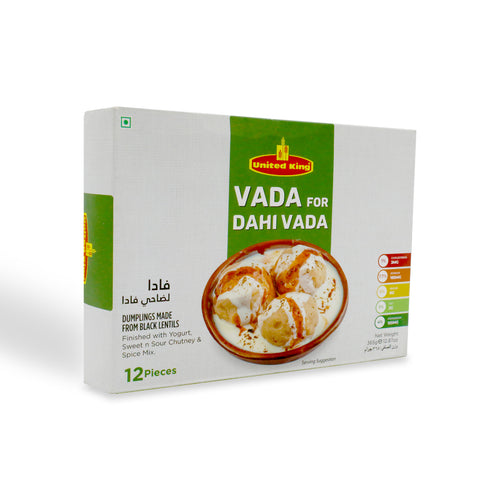 nited King Dahi Vada 12Pcs - A Flavorful Journey into Authentic Delicacy