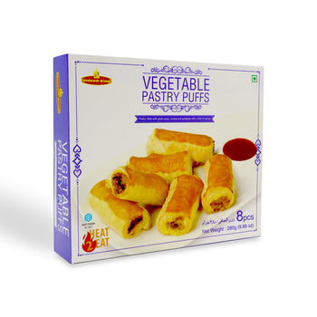 United King Vegetable Pastry Puffs - A Flavorful Medley of Taste and Convenience