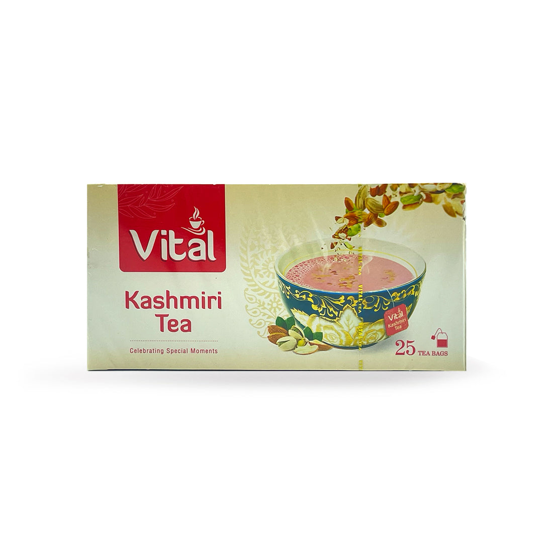 Buy Vital Kashmiri Tea Box (25 Tea Bags) - Pakistan Supermarket UAE