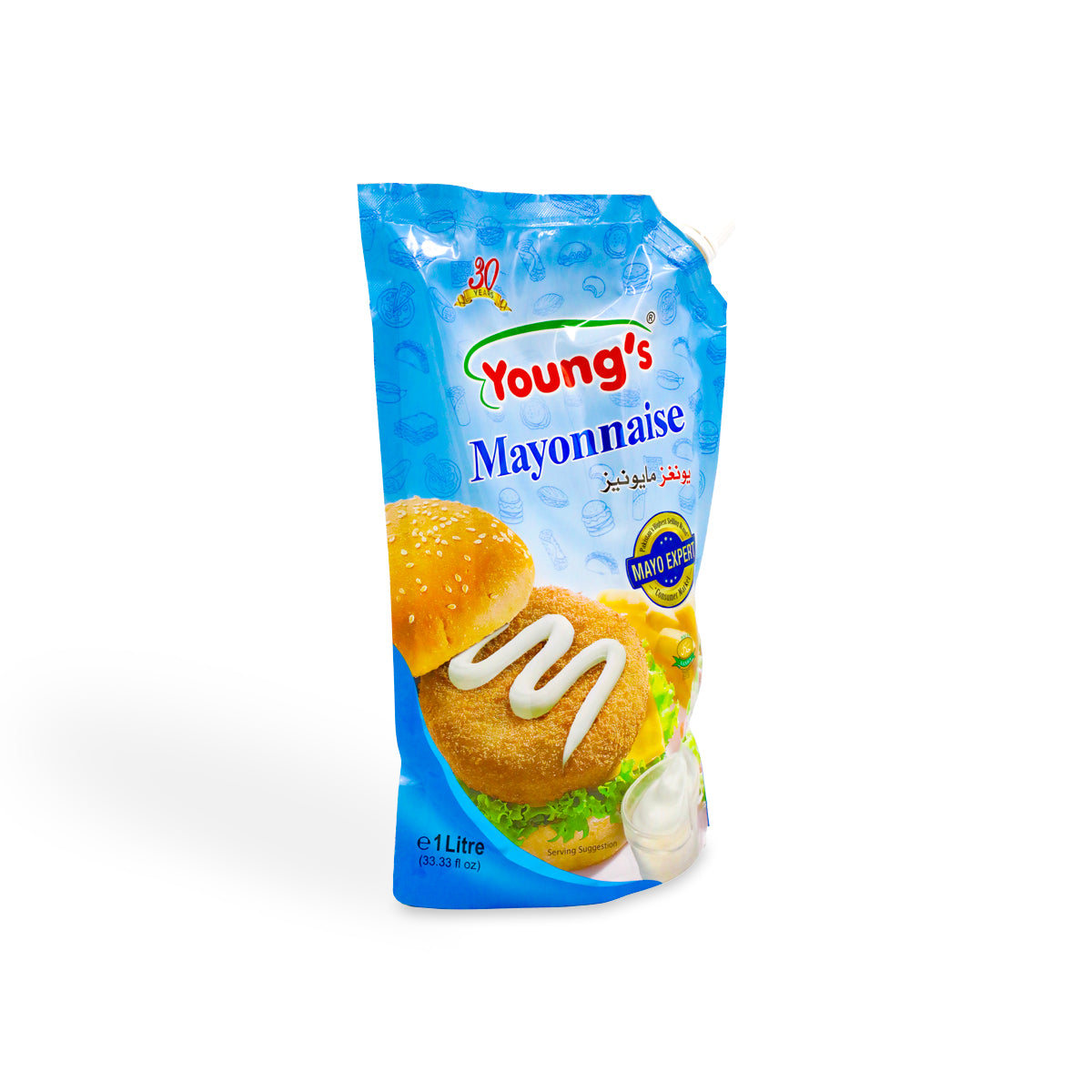 Youngs French Mayonnaise 1 Ltr 