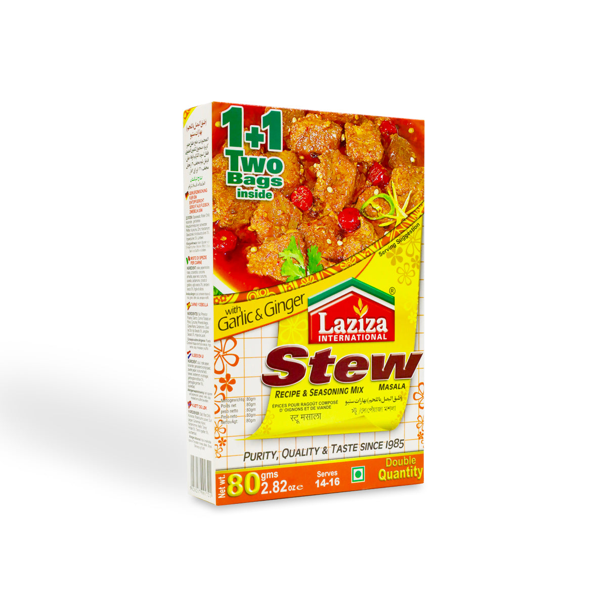 laziza stew masala 80g 