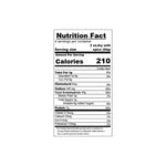 Nutrition facts 