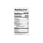 Nutrition facts 