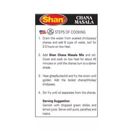 Shan Chana Masala  (Steps to cook)