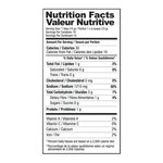 Nutritional facts Shan Chana Masala 
