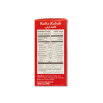 Nutritional facts K&Ns Kafta Kabab