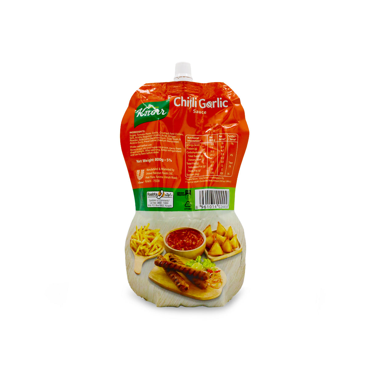 Buy Knorr Chilli Garlic Sauce 800G Pakistan Supermarket UAE