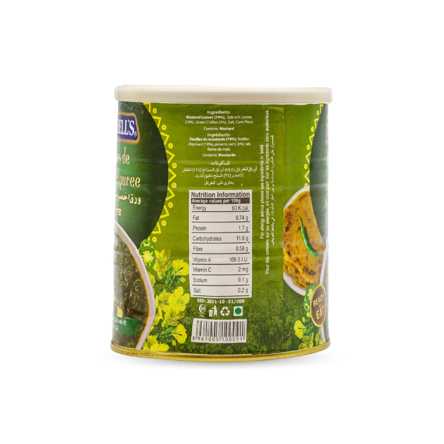 Mitchells Sarson Ka Saag 800G