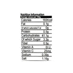 Nutritional facts Mitchells Tamarind Sauce