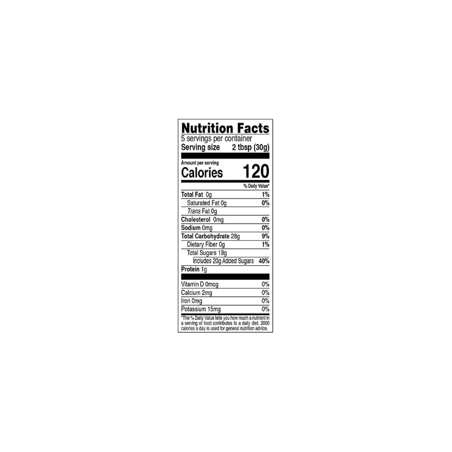 Nutritional facts National Kheer Mix