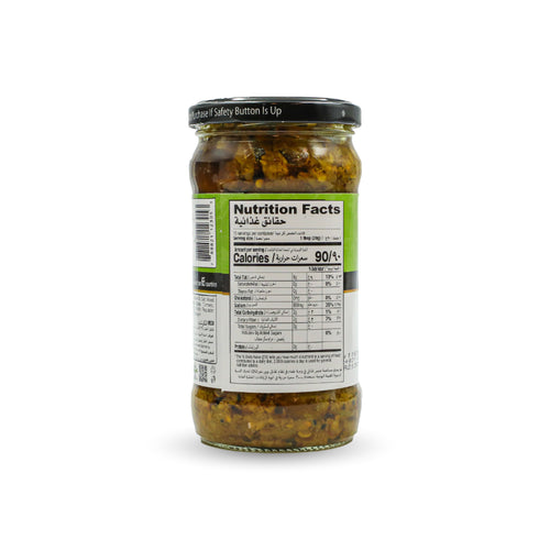 Nutritional facts Shan Chilli Pickle