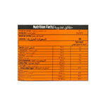 Nutritional facts Tang Orange Pouch