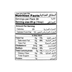 Nutritional facts United King Ginger Garlic Paste 