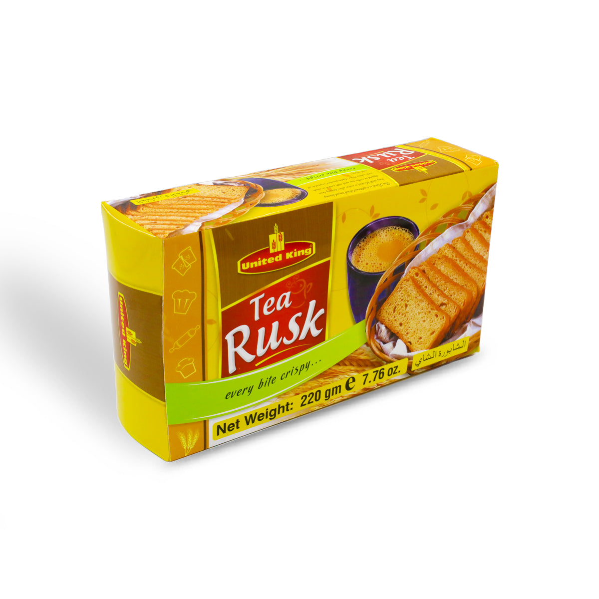 United King Tea Rusk 220G