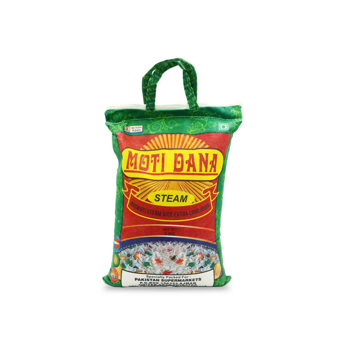 Buy Moti Dana Superkernal Basmati Rice 5KG - Pakistan Supermarket UAE