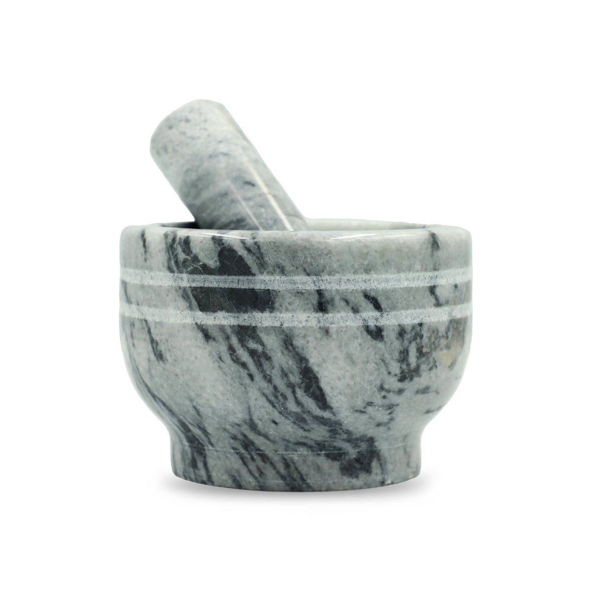 Grinding Pot Marble Medium (Kundi Danda)