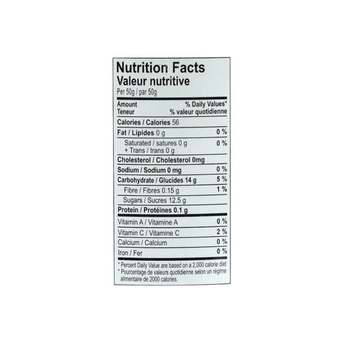 Nutritional facts  Sundip Quince Preserve (Bihi Murabba)