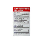 Nutritional facts Naurus Syrup 