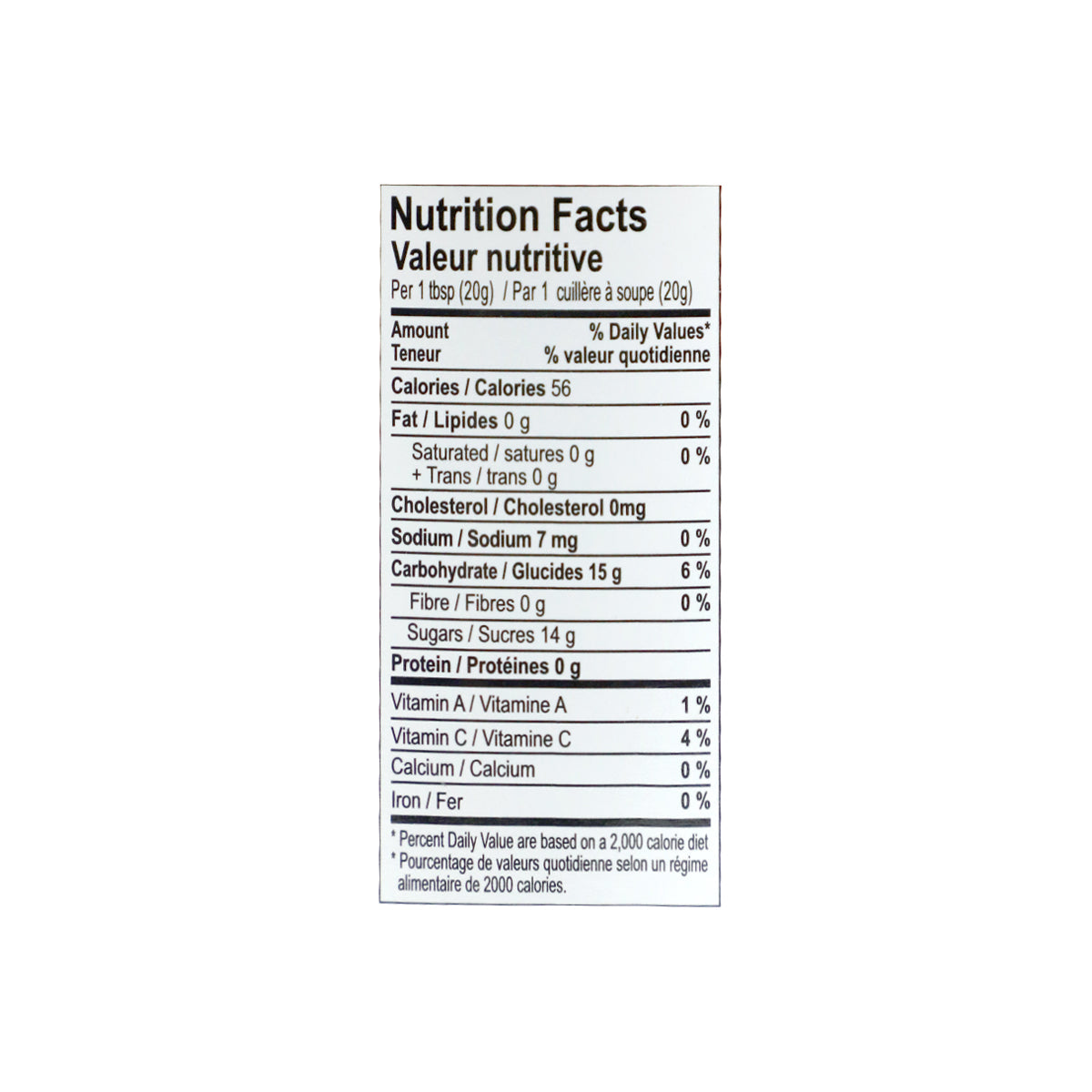 Nutritional facts Sundip Ashrafi Murabba Red  