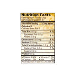 Nutritional facts National Chat Masala Powder