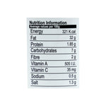 Nutritional facts Mitchells Mango Pickle 
