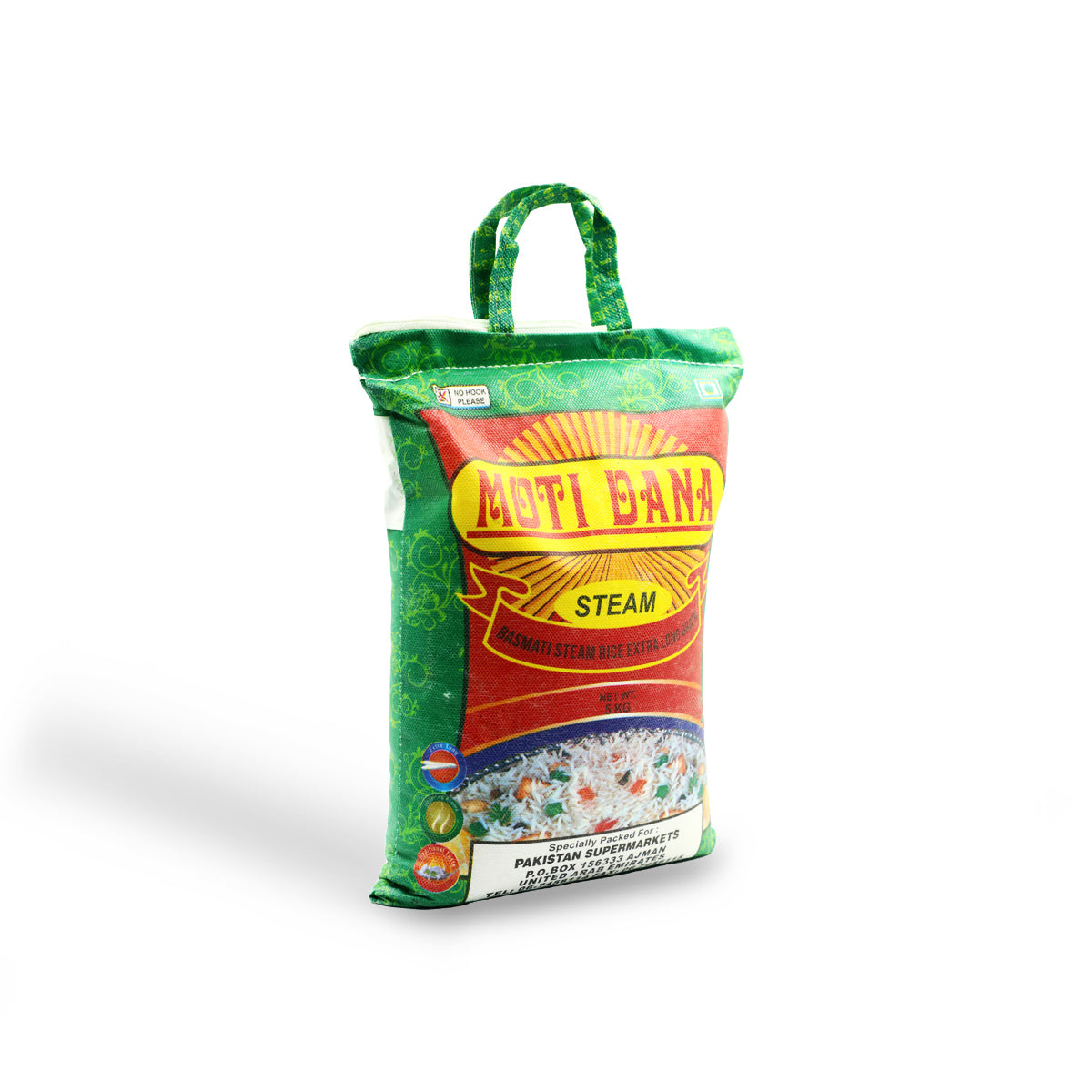 Buy Moti Dana Superkernal Basmati Rice 5KG - Pakistan Supermarket UAE
